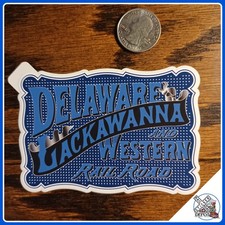 Delaware Lackawanna and Western Railroad kiss-cut vinyl sticker picture