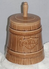Vintage McCoy Cookie Churn Cookie Jar from 1977 picture