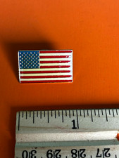 American Flag Lapel Pin - Patriotic Theme - USA Flag Pinback picture