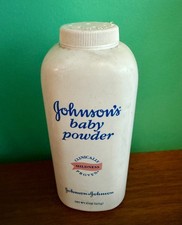Vintage  Johnson’s Baby Powder with Talc 15 oz Bottle Not Sealed 90% full  picture