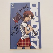 SIGNED Dead@17 #1 Josh Howard Double Auto comic Viper 2003 comics picture
