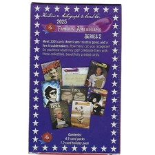 2025 Famous American Series 2 Hobby Box picture