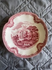 Johnson Bros Old Britain Castles Pink Kenilworth 1792 5.75” Plate England picture