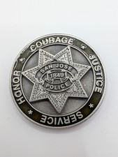 Vtg San Jose Police Reserve Challenge Coin December 8, 1941 picture