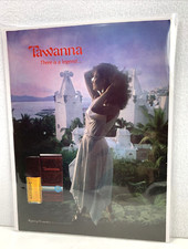Vintage 1985 Print Ad Tawanna Cologne Genuine Magazine Advertisement Ephemera picture