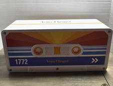 Veuve Clicquot Brut Champagne Collectible Wine Bottle 750ml Cassette Box Empty picture