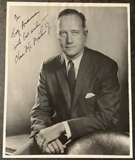 Charles M. Mathias Jr Signed Photo U.S. Senator Maryland Vintage Autograph picture