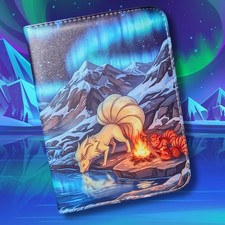 Pokemon Ninetales Vulpix Binder Pokémon Album 4 pocket 400 card 50 Pages picture