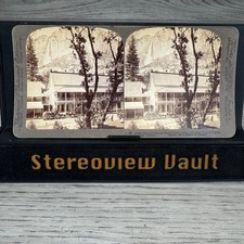 Underwood Yosemite Sentinel Hotel Yosemite Falls CA Stereoview c.1900s No 8 picture