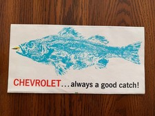 Chevrolet 1962 Vintage Print Ad “Always a Good Catch” Chevy Car Brochure picture