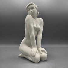 Vintage Rosenthal Porcelain Kneeling Female Nude Figurine picture