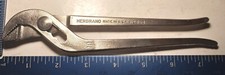Vintage Herbrand No.168 Tongue & Groove Slip Joint Pliers Multigrip picture