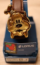 Vintage Lorus by Seiko Disney Goofy Character Watch Gold Tone  Runing picture