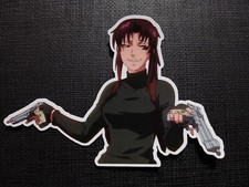 Revy Black Lagoon Glossy Sticker Anime Waterproof picture
