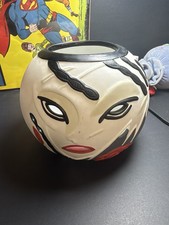 VTG PartyLite Enchanted Empress Harlequin Face Ceramic Bowl Candle Holder Retro picture