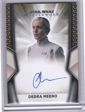 2025 Topps Star Wars Masterwork #A-DM Dedra Meero Denise Gough On-Card Auto picture