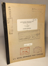 SCARCE 1958 NOTS, ASTIA DOCUMENT 'INTERPLANETARY NAVIGATION USING CELESTIAL REF' picture