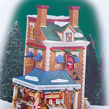 Department 56 Christmas in the City East Harbor Fish Co. Porcelain Illuminated picture