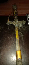 Ancient Order Of United Workmen AOUW Fraternal Masonic Sword Antique Saber picture