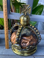 19thC Victorian Royal England Crown Fence Post Queen Elizabeth Kensington Palace picture