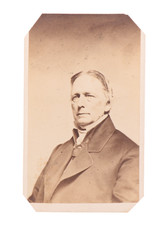 Victorian Era Carte de Visite of California Pioneer Dr. John Marsh #165 picture