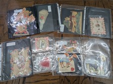 (Lot of 11) LARGE Vintage Mechanical Diecut Valentine’s Day 4