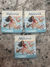 3x Moana Sticker Pack Mystery Bag 2/3 Disney Sticker From Tropical Smoothie Cafe picture