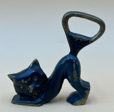 Rare Vintage Hakuli Israel Cat Bottle Opener. picture