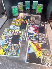 6 X 1993 X-Men Fatal Attractions Marvel Hologram Cover comics set+ 5 Hologram’s  picture