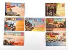 Lot 7 Antique 1940s California Souvenir Postcard Folders San Francisco (PB4) picture