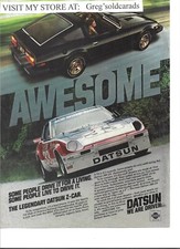 Orig. 1980 Datsun 280-ZX vintage print ad: 