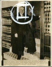 1938 Judge Raymond Macneille Refused Partial Pay Trust Germany 10X8 Wirephoto picture