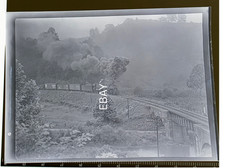 6/28/47 Clinchfield Railroad 4-6-6-4 Leaving St. Paul VA Yard Photo Negative picture