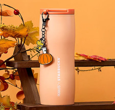 Starbucks Korea SS Pumpkin Peanuts Flow Line Tumbler 473ml 16oz Official MD picture