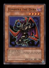 Zombyra The Dark SYE-022 Yu-Gi-Oh TCG 1996 Trading Card picture