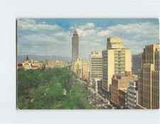 Postcard View of Mexico City looking down Juárez Ave. Mexico City Mexico picture