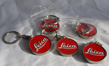 Rare HEAVY DUTY Leica RED DOT Logo Keychain METAL picture