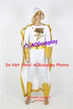 Dc Shazam Cosplay Costume stretched fabric make with big cape acgcosplay costume picture