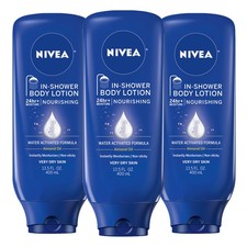Nivea Nourishing In Shower Lotion Water Activated In Shower Moisturizer For Dry picture