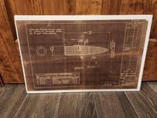 Vintage and VERY Rare Frankford Arsenal Technical Cartridge Production Drawing picture