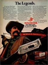 Winchester 30-30 Rifles-Limited Edition Wells Fargo & Co Carbines-Print Ad picture