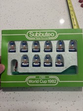 Subbuteo 1982 World Cup Scotland National Soccer Football Team Set 318 C100 picture