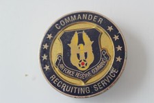 USAF Air Force Reserve Command Recruiting Service Challenge Coin picture