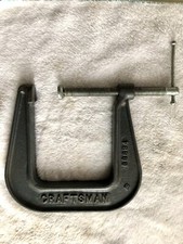 Vintage Craftsman Pearlitic 66684 Deep Throat C-Clamp ( 4