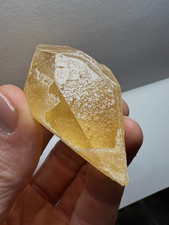 MONTANA Golden / Honey Calcite Crytstal - 83g - Red Cliff, Gallatin, MT Specimen picture