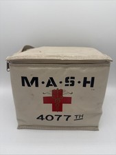Vintage 1981 M*A*S*H 4077 Soft Sided Cooler Lunchbox MASH TV Show Collectible picture