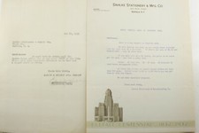 1933 Lamson Goodnow Dahlke Stationery Mfg Buffalo NY Centennial Ephemera P1624J picture