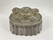 Antique Victorian tin jelly and baking mold 1880s. picture