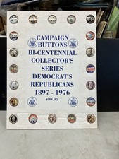 Bi Centennial Presidential Campaign Button Collectors Series 20 Buttons picture