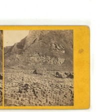 Giants Causeway view of Great Causeway Ireland Stereoview picture
